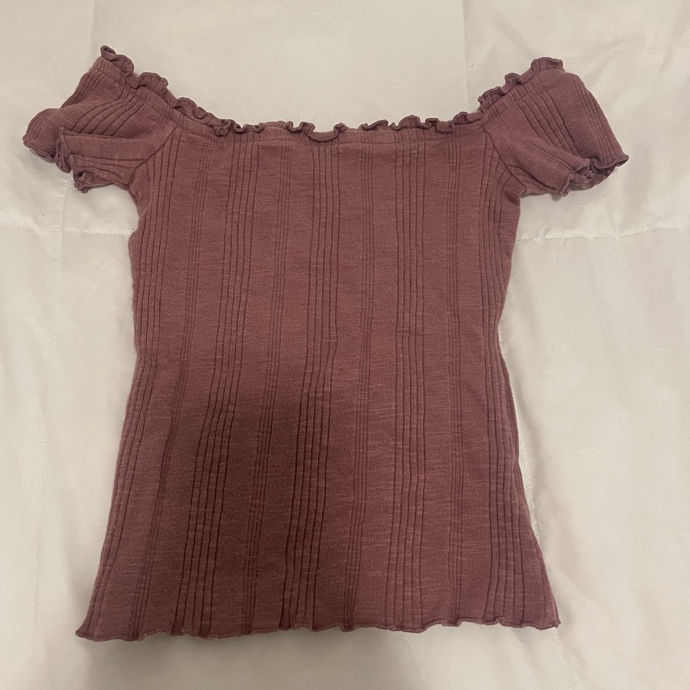 Aeropostale lettuce crop top